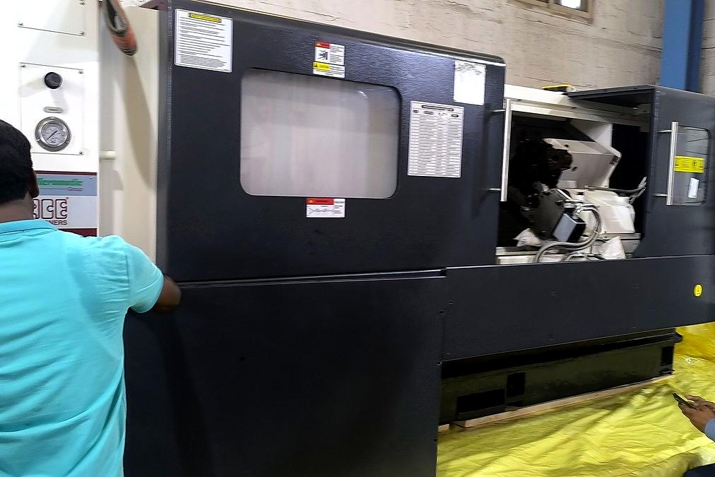 CNC lathe installation – Quickson Engineering